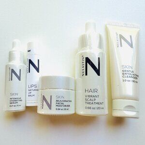 3412 NULASTIN SKINCARE TRAVEL DISCOVERY SET WITH COSMETIC BAG HIGH END LUXURY